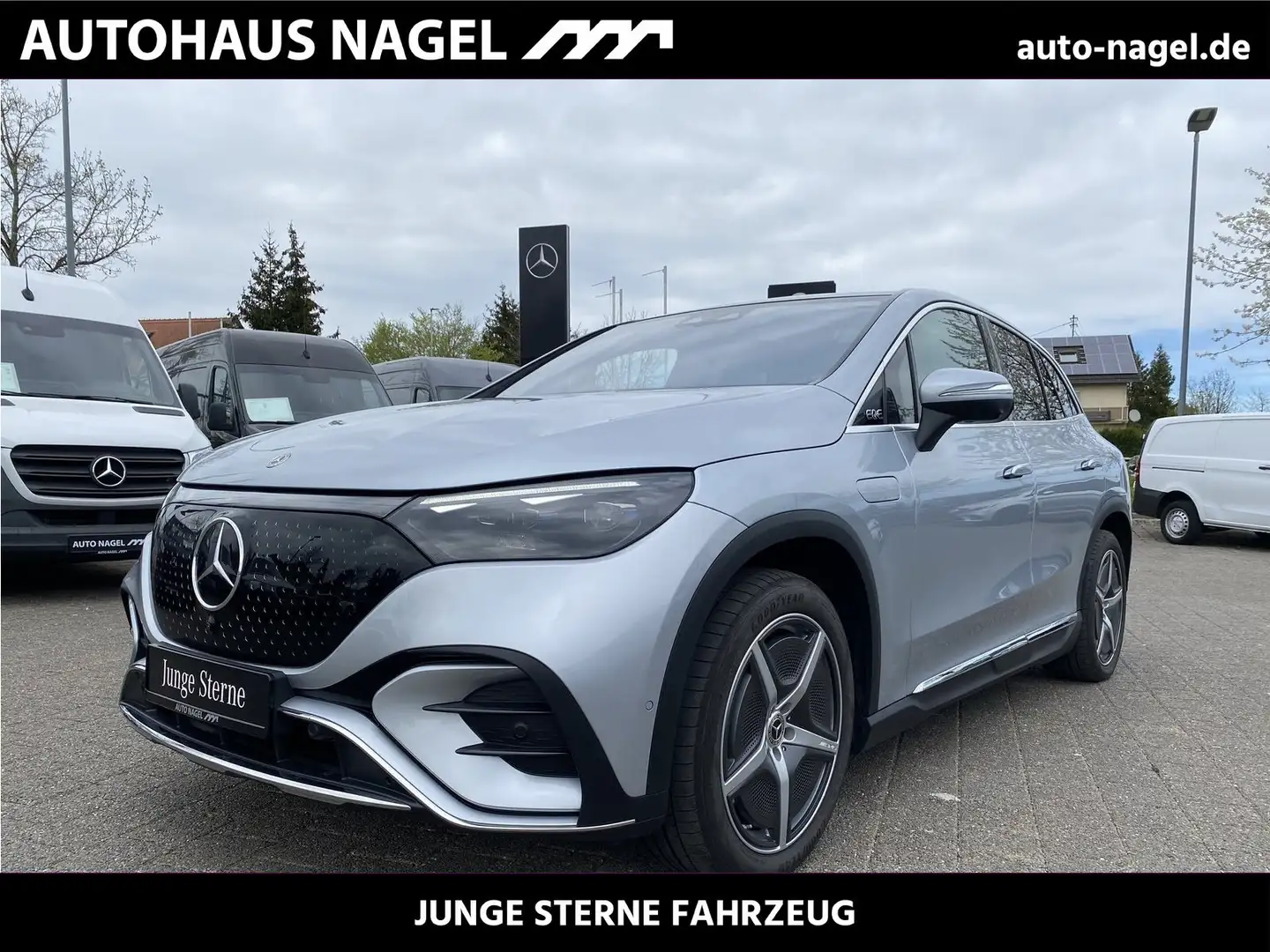 Mercedes-Benz EQE SUV EQE 500 AMG Line 4M *Premium Plus*AHK*uvm...* Argent - 1