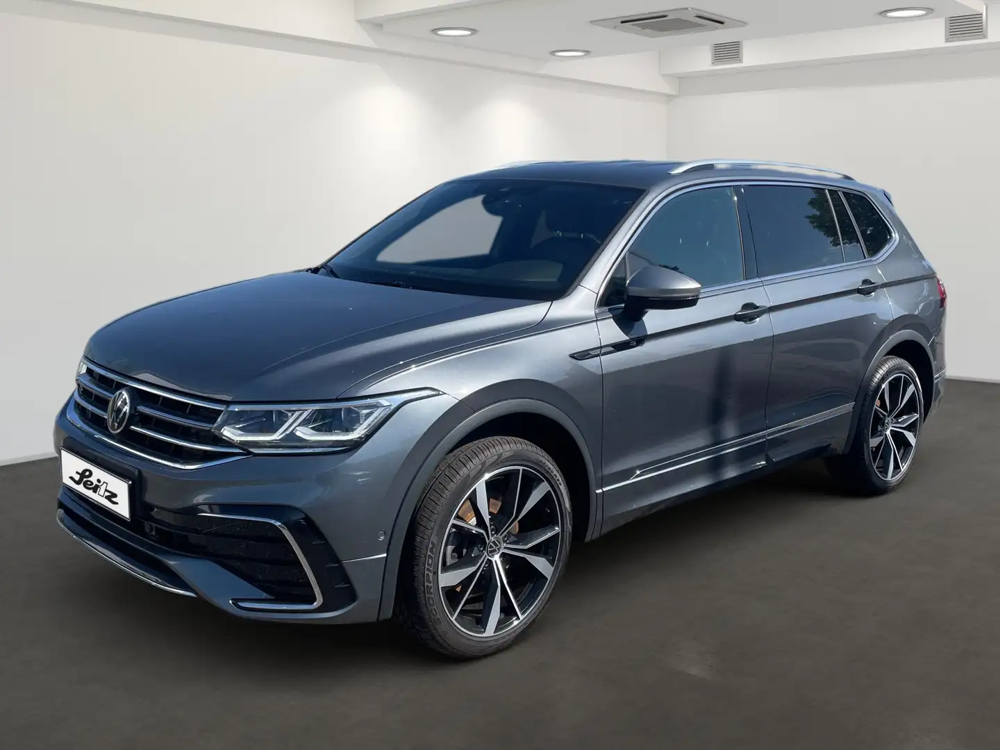 Volkswagen Tiguan Allspace 2.0 TDI 4M R-Line *AHK*MATRIX*KAMERA*SITZH* Grau - 2