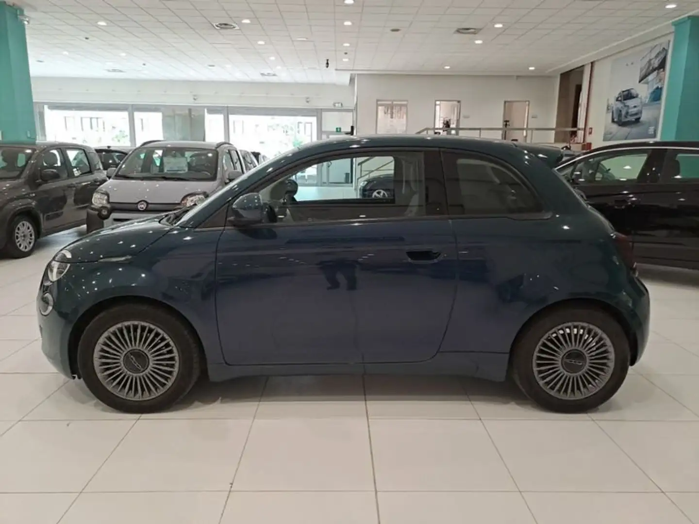 Fiat 500e Elettrica Icon + 3+1 Blu/Azzurro - 2
