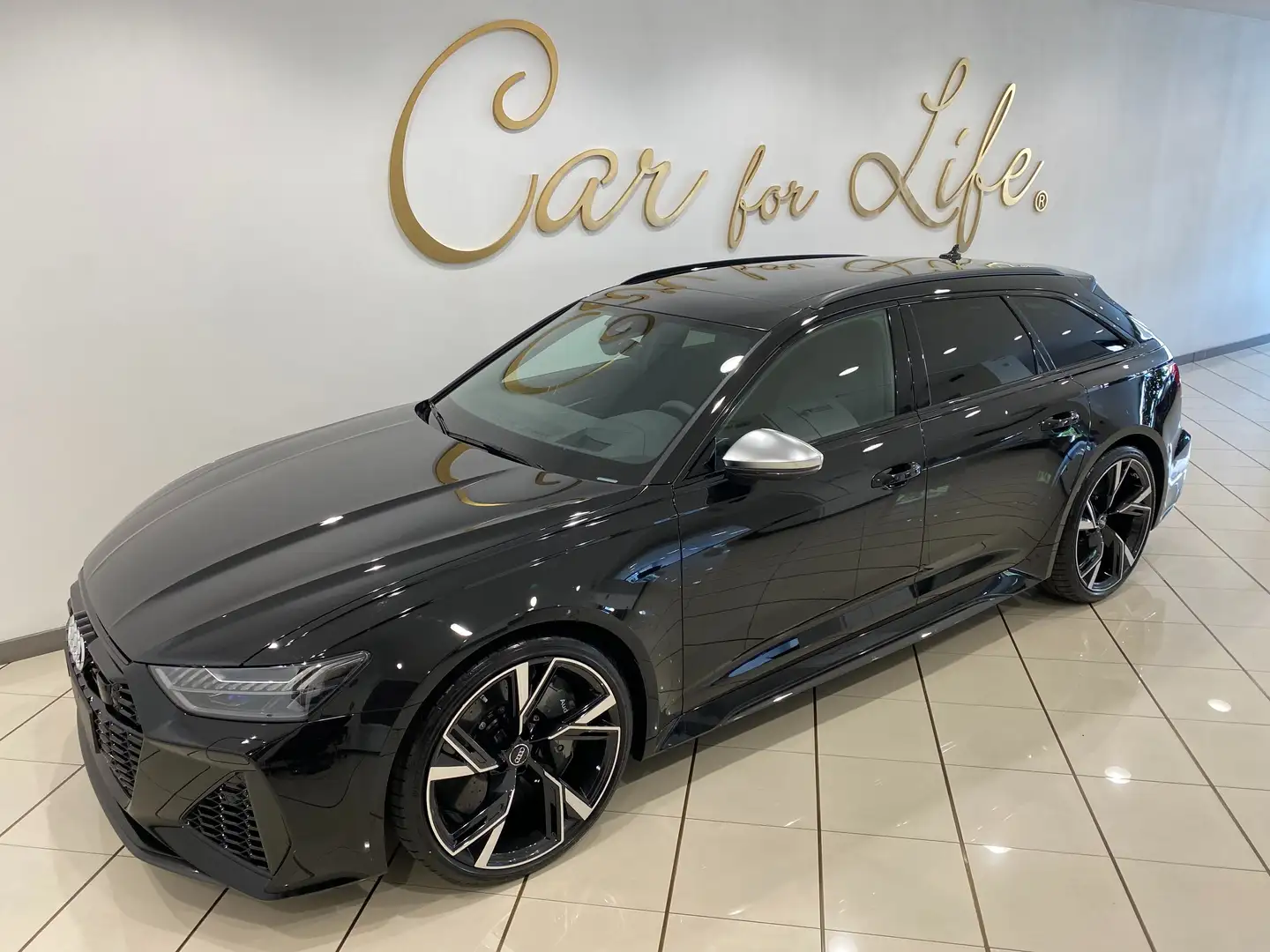 Audi RS6 Avant 4.0 mhev Quattro Tiptronic IVA ESPOSTA Zwart - 2