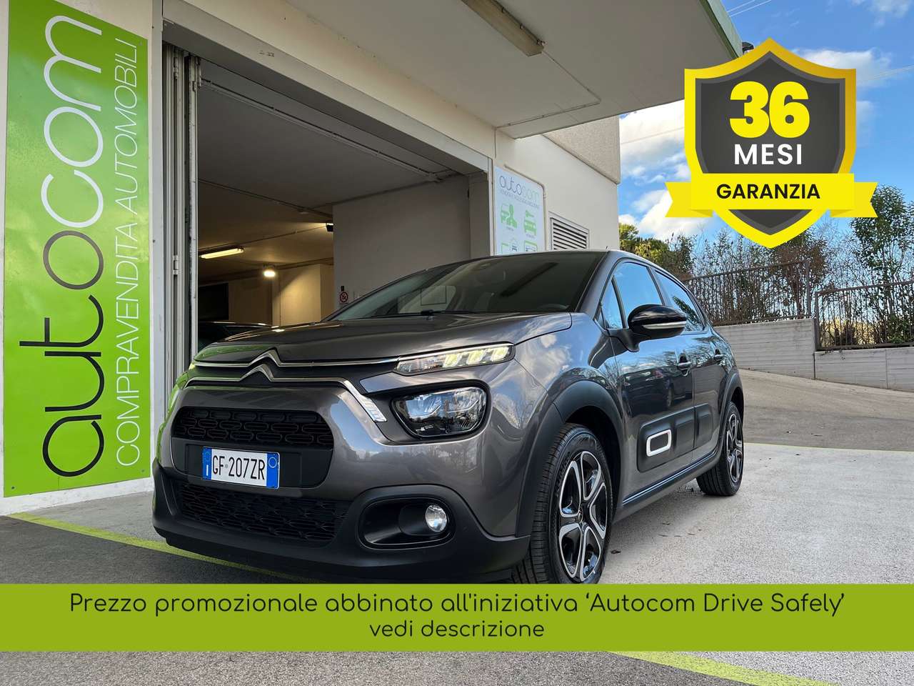 Citroen C3 1.5 bluehdi FeelPack GARANZIA 24MESI CARPLAY PROMO
