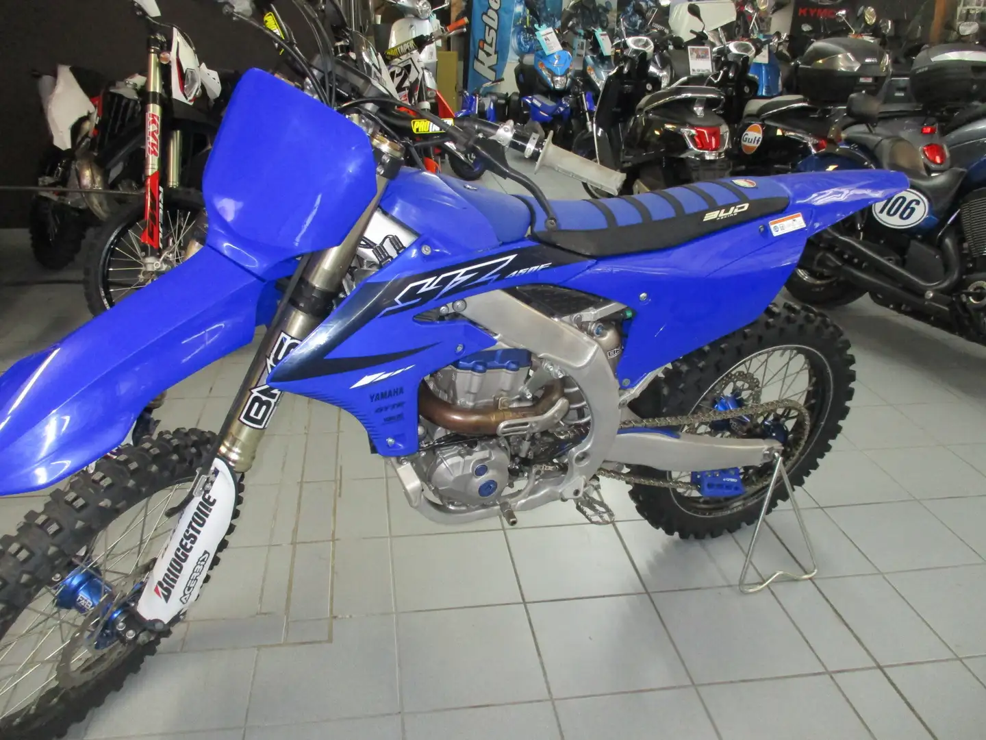 Yamaha YZ 450 Blauw - 2