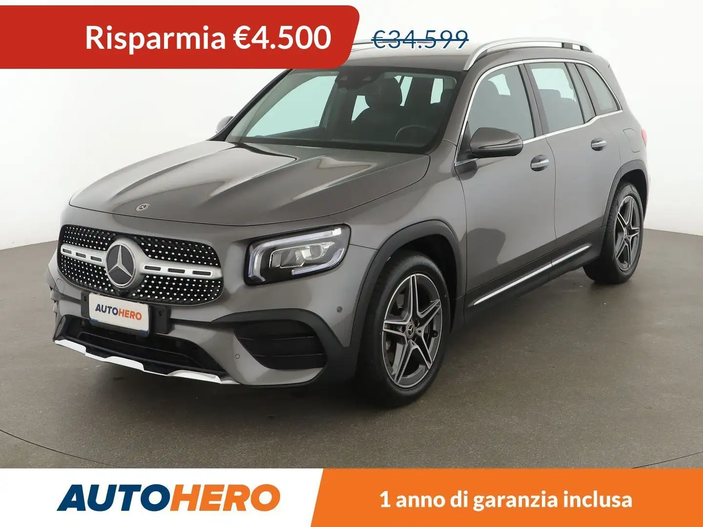 Mercedes-Benz GLB 200 GLB 200 Premium Automatic Grigio - 1
