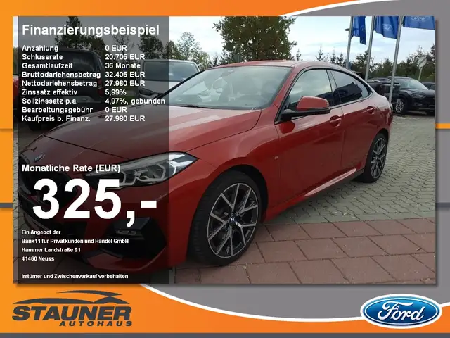BMW 218 i Gran Coupe M-Sport ACC Navi LED SHZ