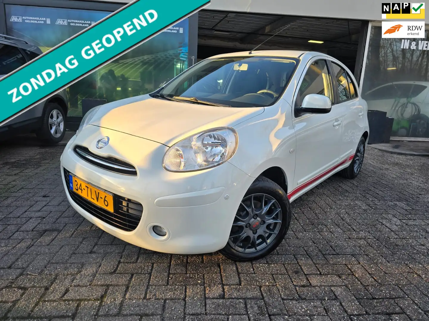 Nissan Micra 1.2 DIG-S Connect Edition | 2E EIGENAAR | SR EDITI Wit - 1