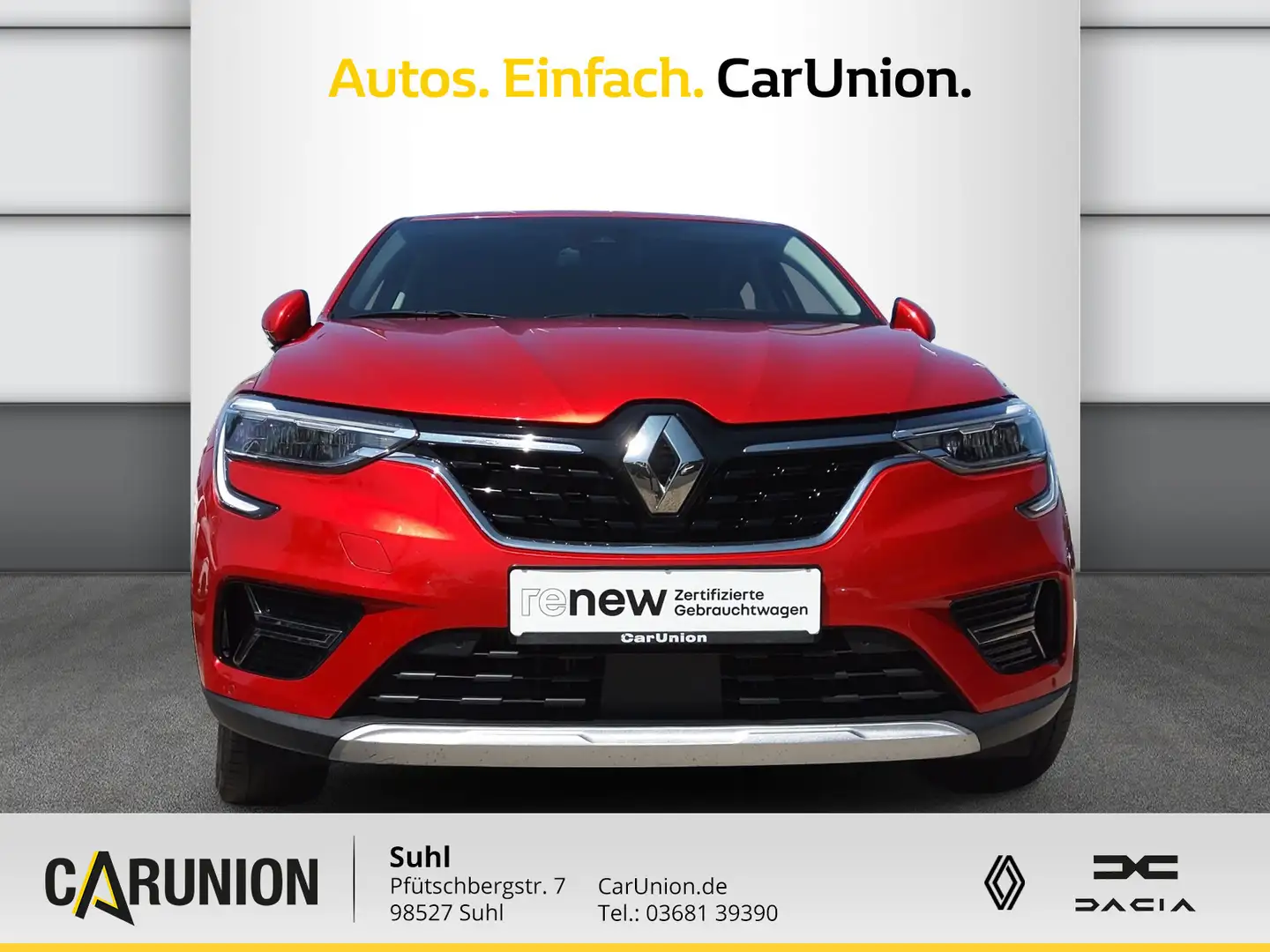 Renault Arkana INTENS TCe 140 EDC Piros - 2