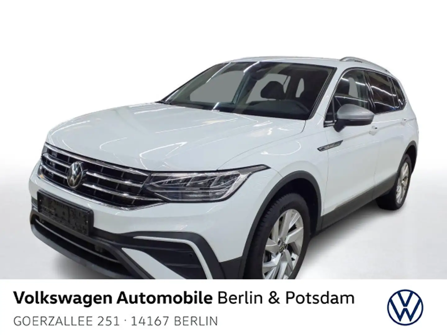 Volkswagen Tiguan Allspace 1.5 TSI DSG Life Navi AHK LED PD Weiß - 1