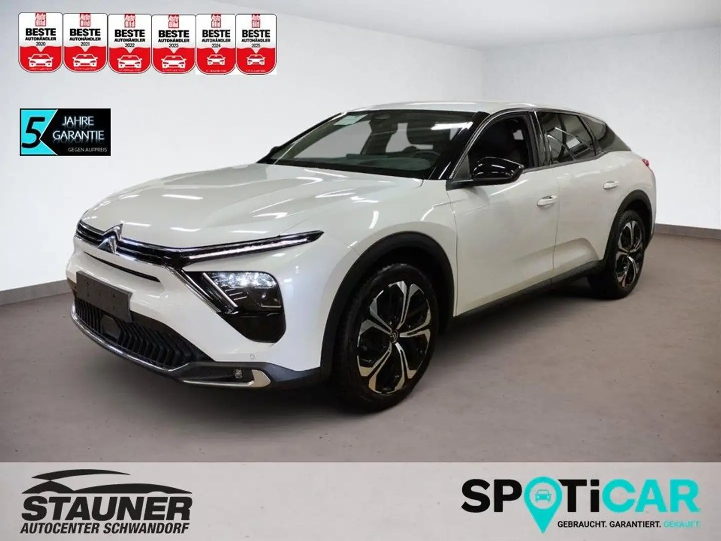 Citroen C5 X PureTech 130 Stop&Start AT8 Plus *HUD*NAVI* Weiß - 1