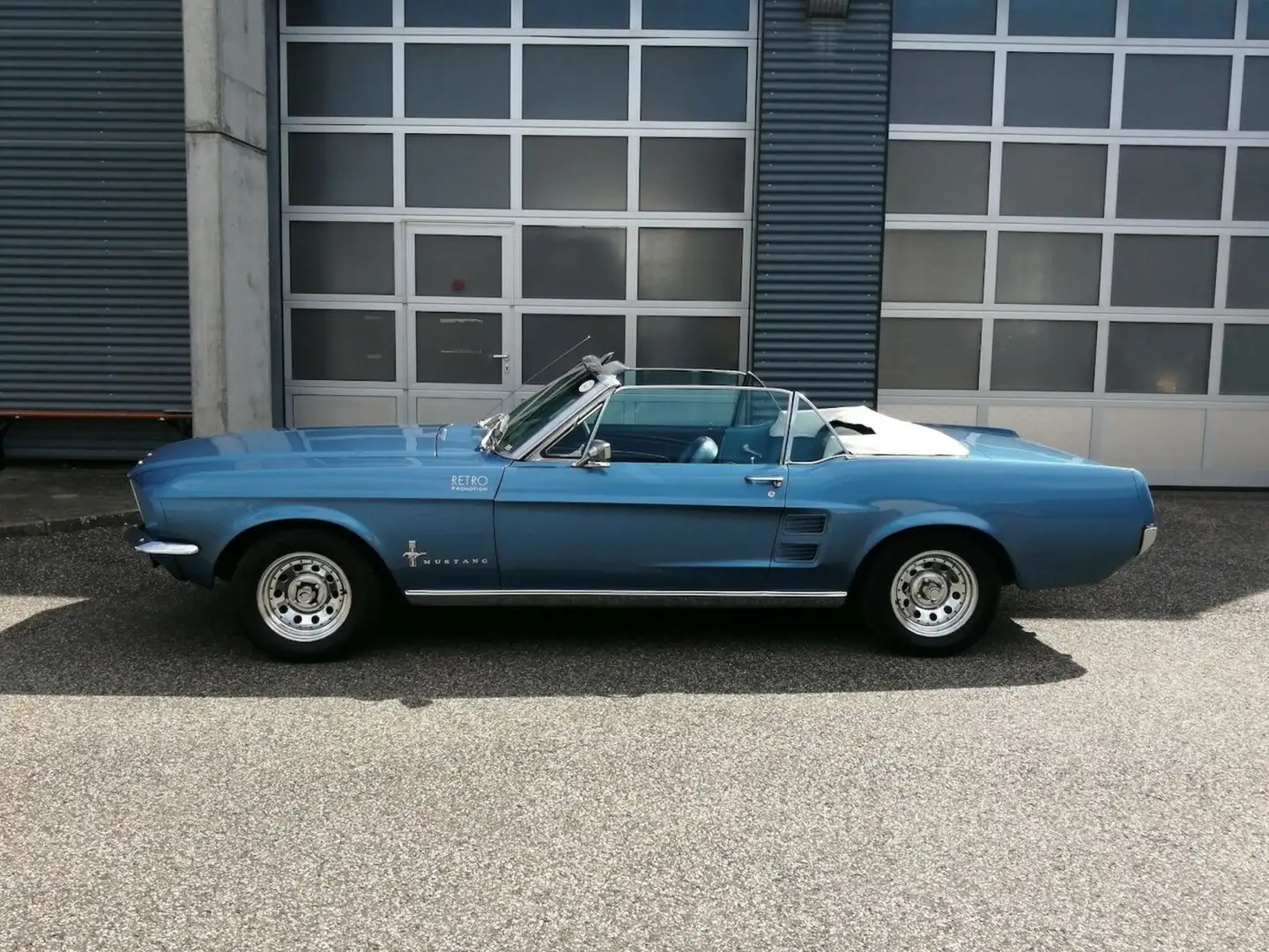 Ford Mustang Cabrio H-Kennzeichen Automatik Blue - 2