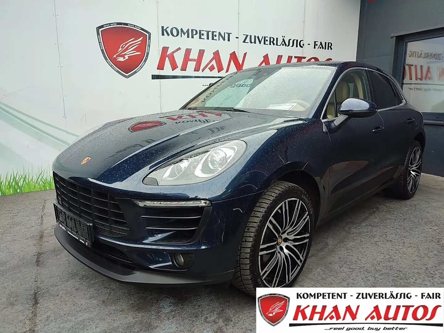 Porsche Macan S Diesel 3,0 DSG Blau - 1