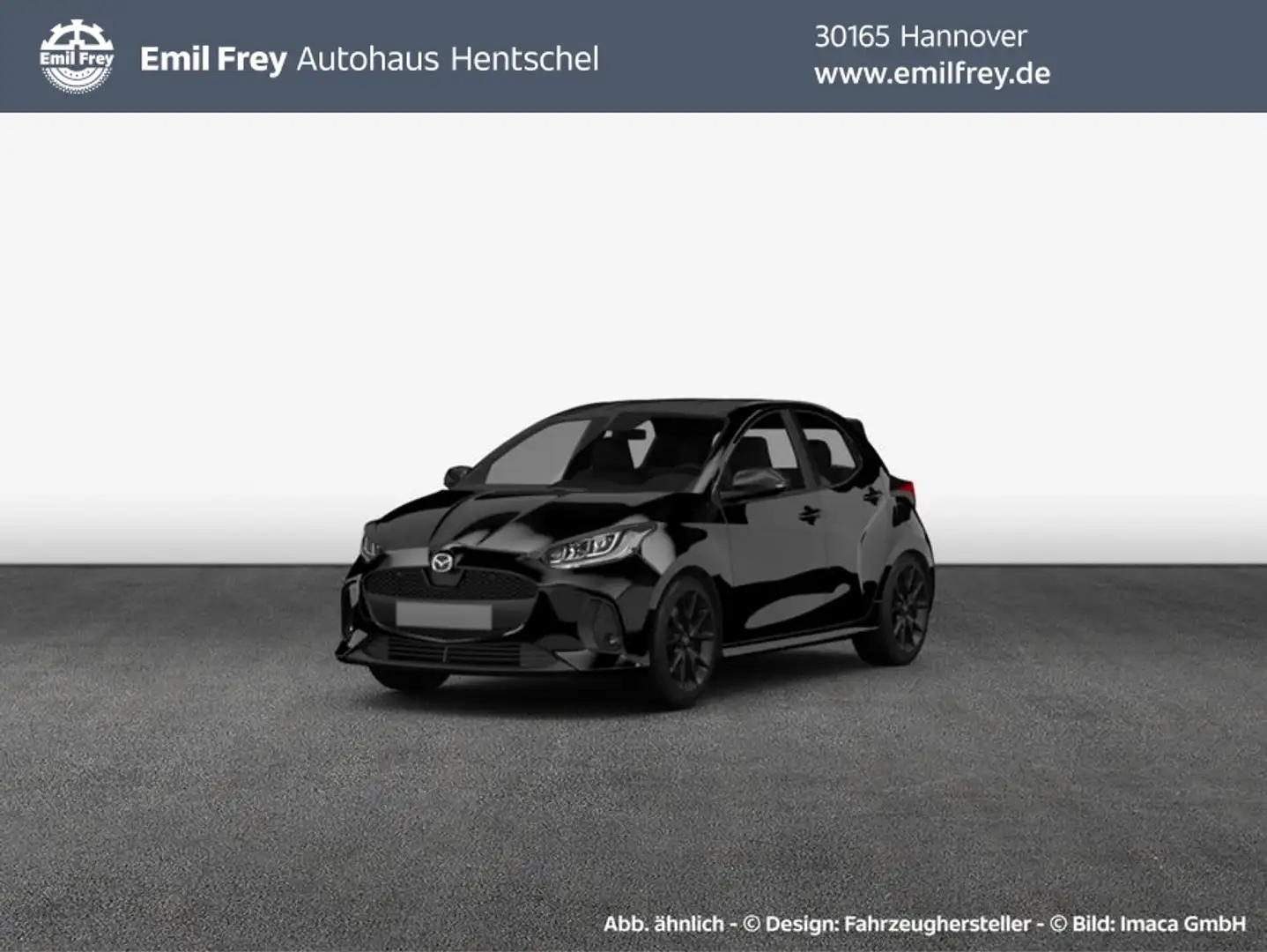 Mazda 2 1.5 VVT-i 116 CVT CENTRE-LINE 68 kW, 5-tü Schwarz - 1