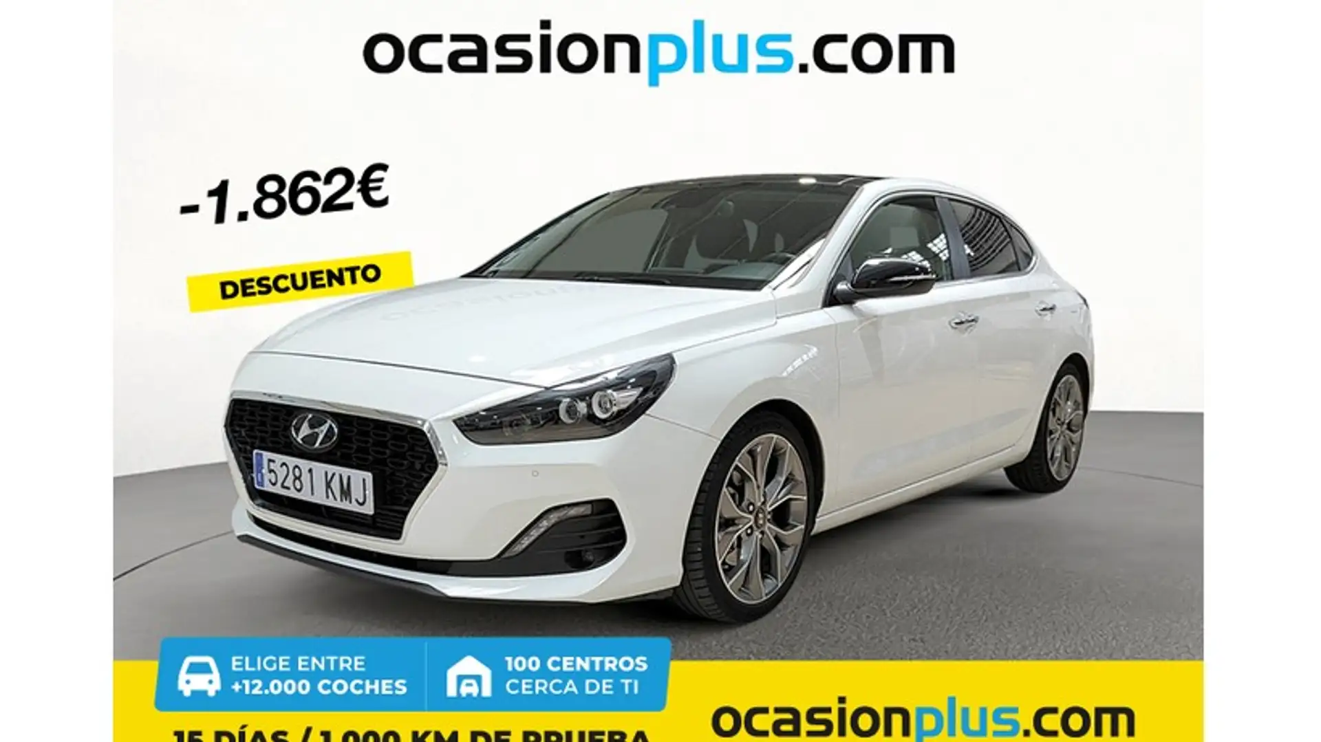 Hyundai i30 FB 1.4 TGDI Style DT 140 Blanco - 1