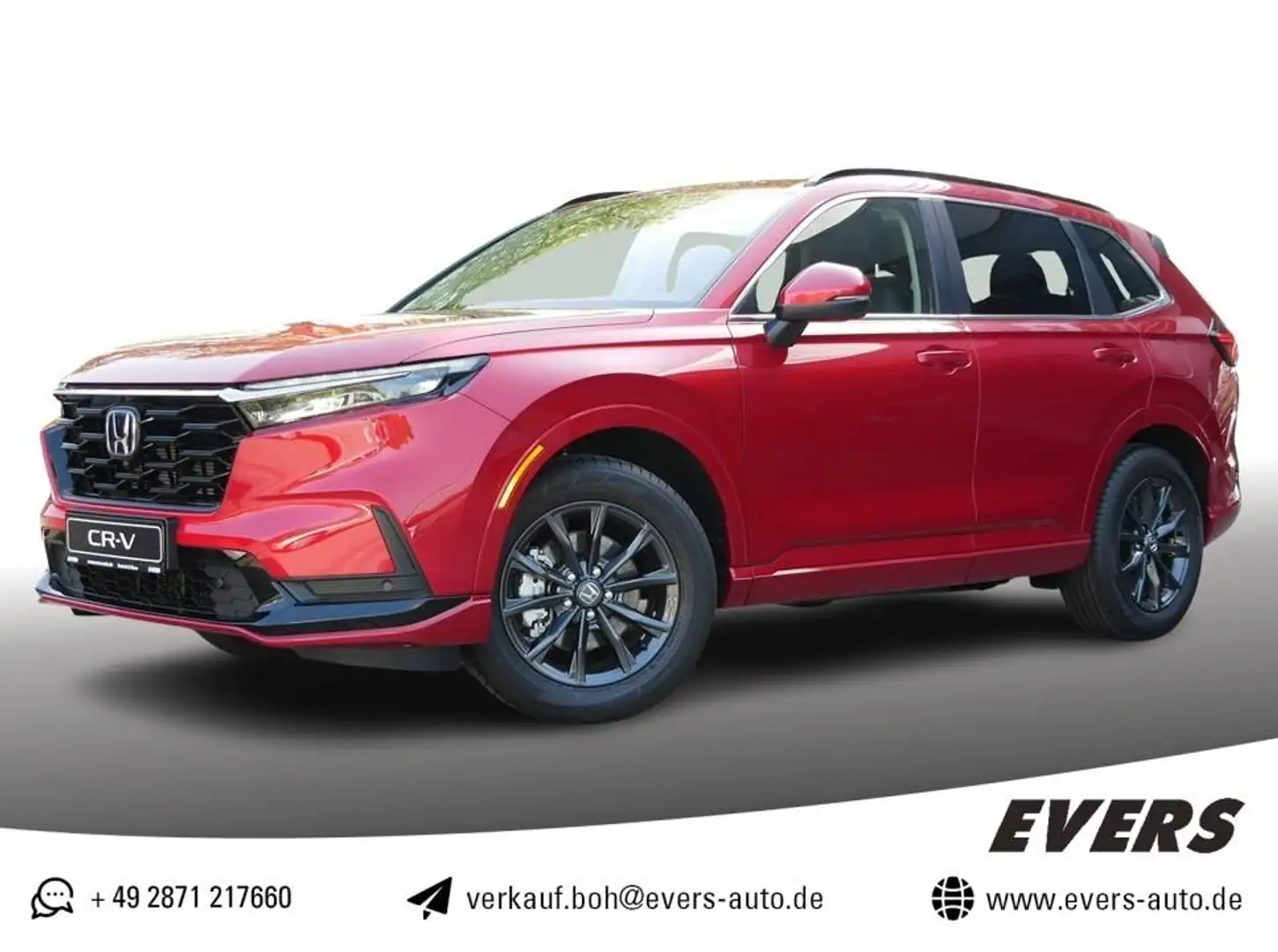 Honda CR-V 2.0 e:HEV ADVANCE  STYLE AWD LEDER+HEADUP Red - 1