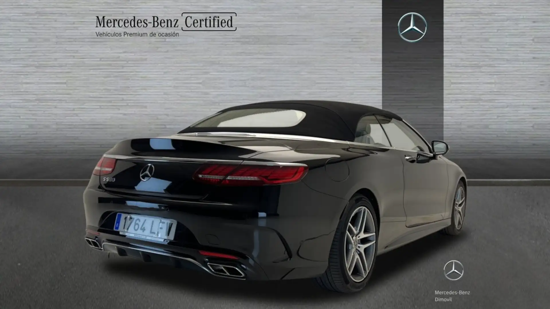 Mercedes-Benz S 560 Cabrio 9G-Tronic Negru - 2