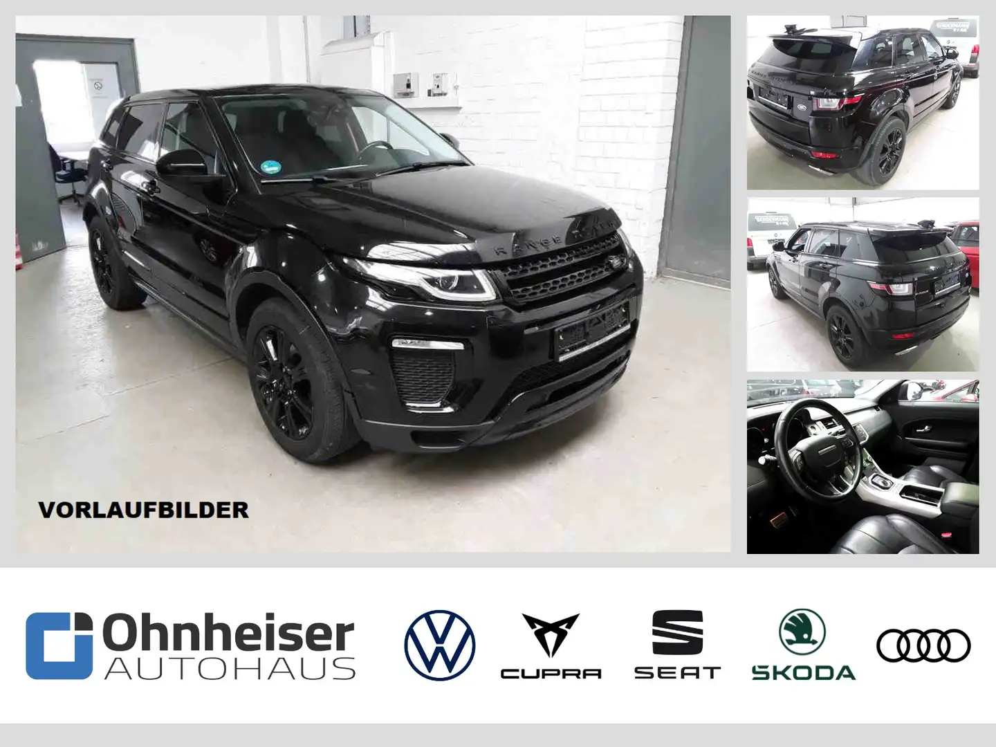 Land Rover Range Rover Evoque 2.0 TD4 SE Dynamic PANO*Lenkr.H Schwarz - 1