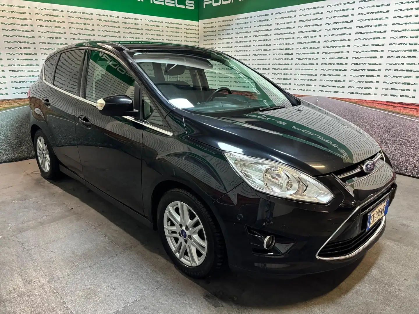 Ford C-Max C-Max II 1.6 tdci Plus 115cv WWW.FOURWHEELS.IT Nero - 1