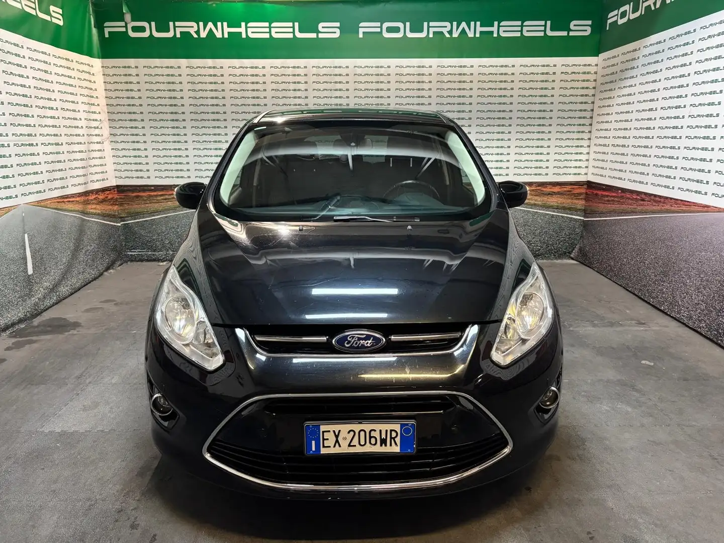 Ford C-Max C-Max II 1.6 tdci Plus 115cv WWW.FOURWHEELS.IT Nero - 2