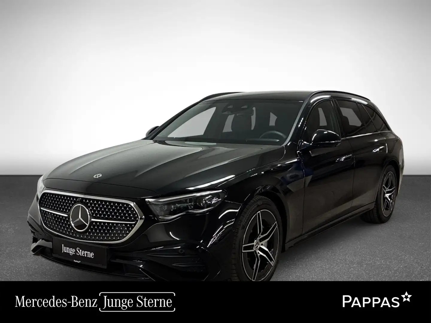 Mercedes-Benz E 220 d 4MATIC T-Modell *AMG-Line, Schwarz - 1