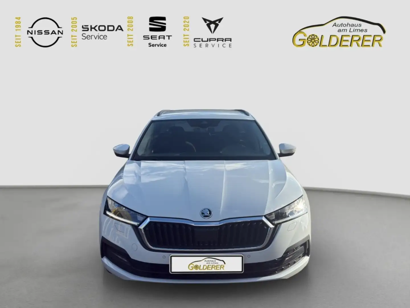 Skoda Octavia Combi 2.0 DPF EU6d COMBI Ambition 110 kW TDI DSG Blanc - 2