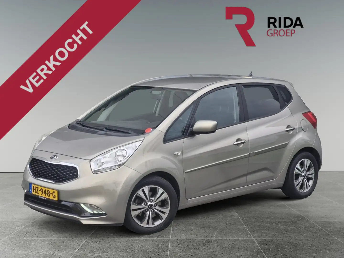 Kia Venga 1.4 CVVT Dynamic PlusLine|VERKOCHT Grijs - 1