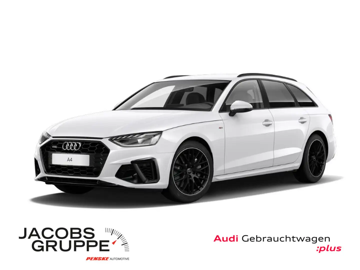 Audi A4 Avant 50 TDI quattro S line Navi*LED*AHK * Weiß - 1
