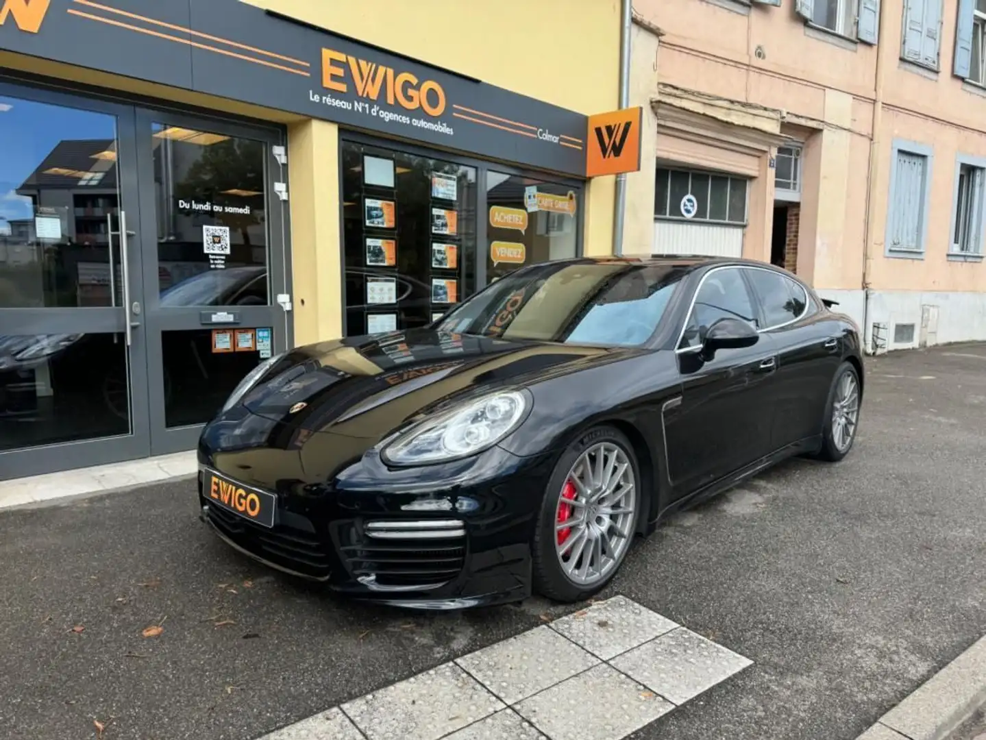 Porsche Panamera 4.8 TURBO 520 BVA CAMERA REGULATEUR GARANTIE 6 MOI Noir - 1