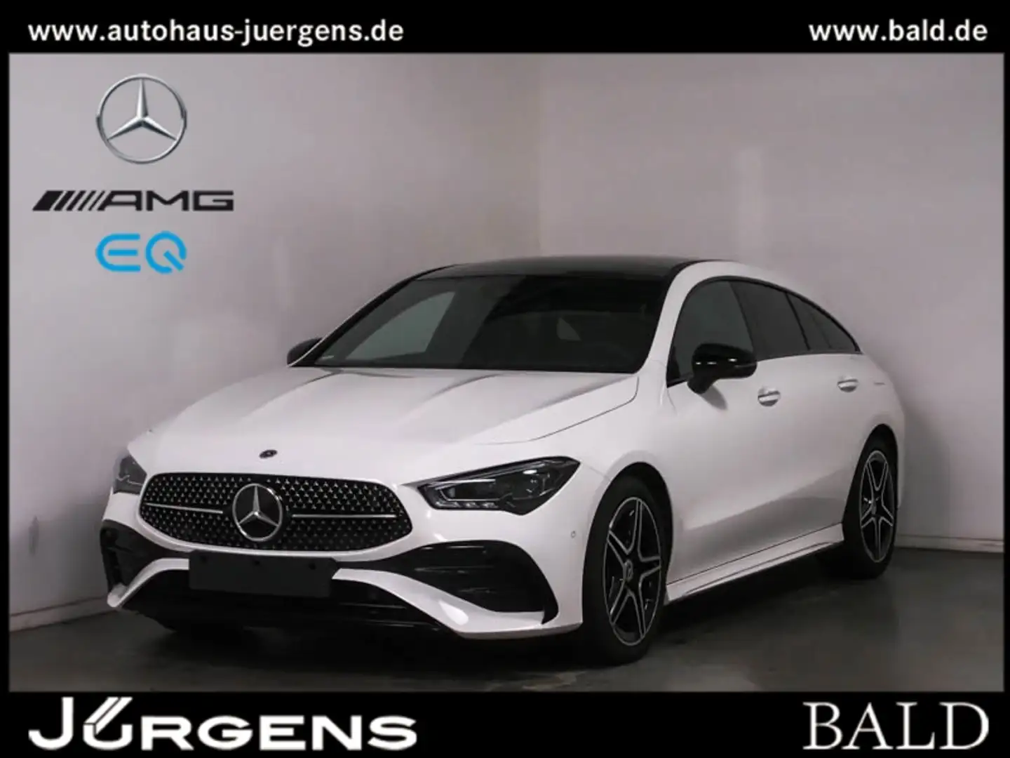 Mercedes-Benz CLA 250 4M SB AMG-Sport/Pano/Stdhz/Distr/Night Weiß - 2