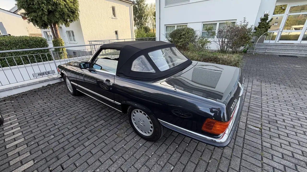 Mercedes-Benz SL 300 300 SL Blau-Scharz Metallic Leder Grau Traum Zusta, foto 2
