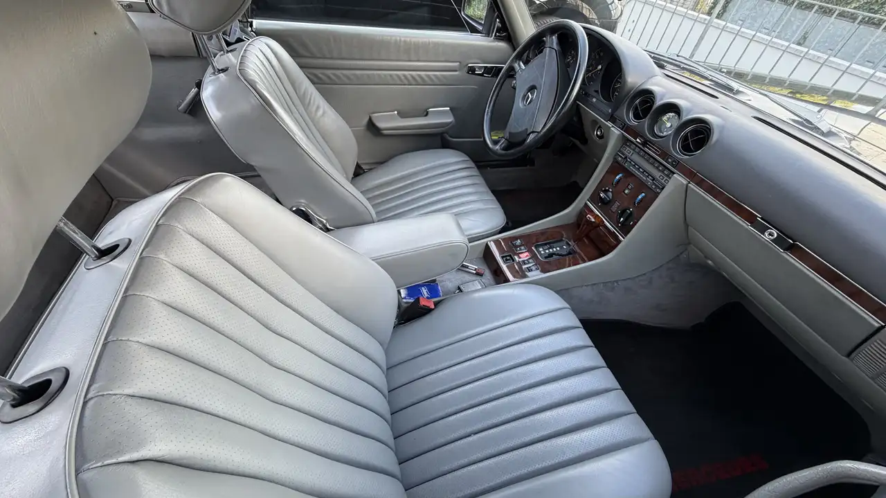 Mercedes-Benz SL 300 300 SL Blau-Scharz Metallic Leder Grau Traum Zusta, foto 4