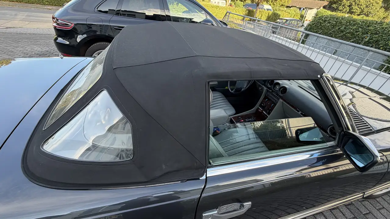 Mercedes-Benz SL 300 300 SL Blau-Scharz Metallic Leder Grau Traum Zusta, foto 5