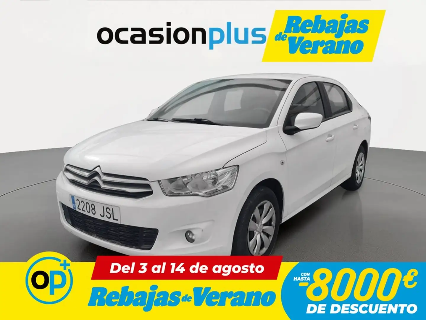 Citroen C-Elysée 1.6BlueHDi Seduction 100 Blanco - 1