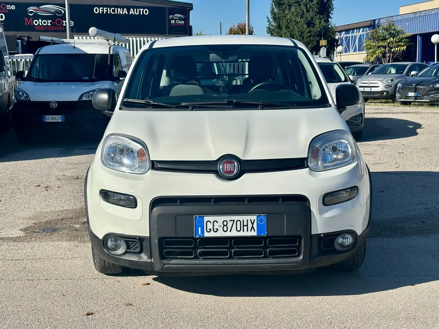 Fiat Panda AUTOCARRO N1 4 POSTI Panda 1.0 hybrid Blanc - 2
