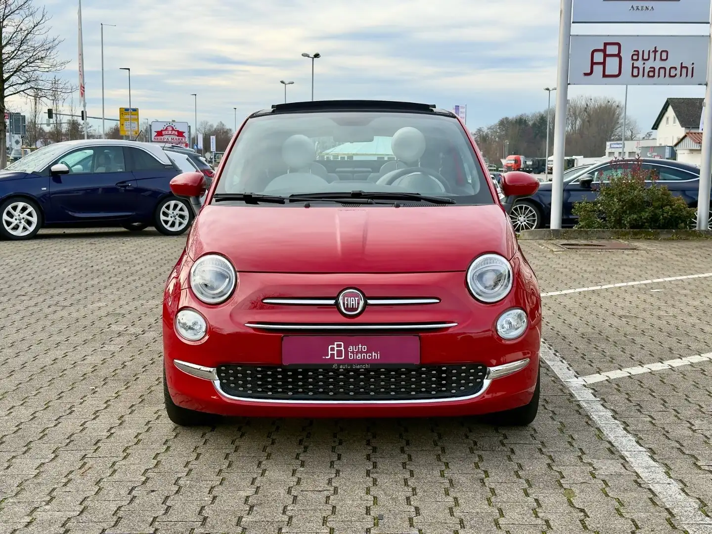 Fiat 500C DolceVita **Org. 165km *CarPlay *PDC Rojo - 2