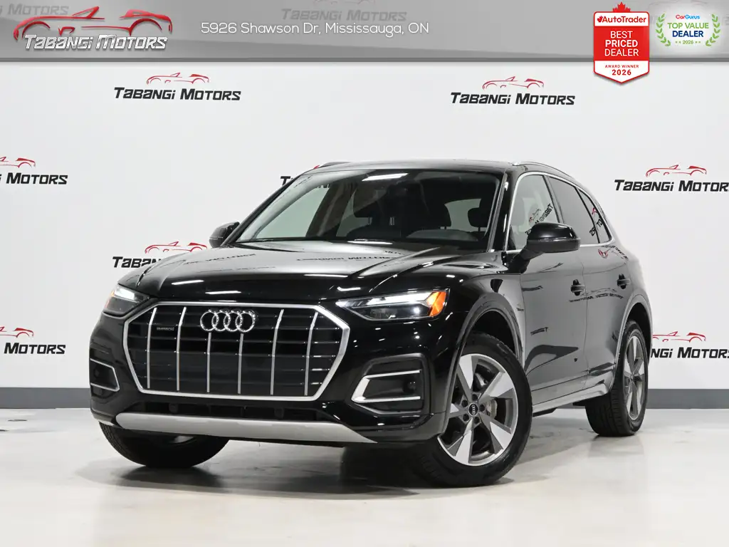 2022 Audi Q5 No Accident Heated Seats Wireless Carplay Side A