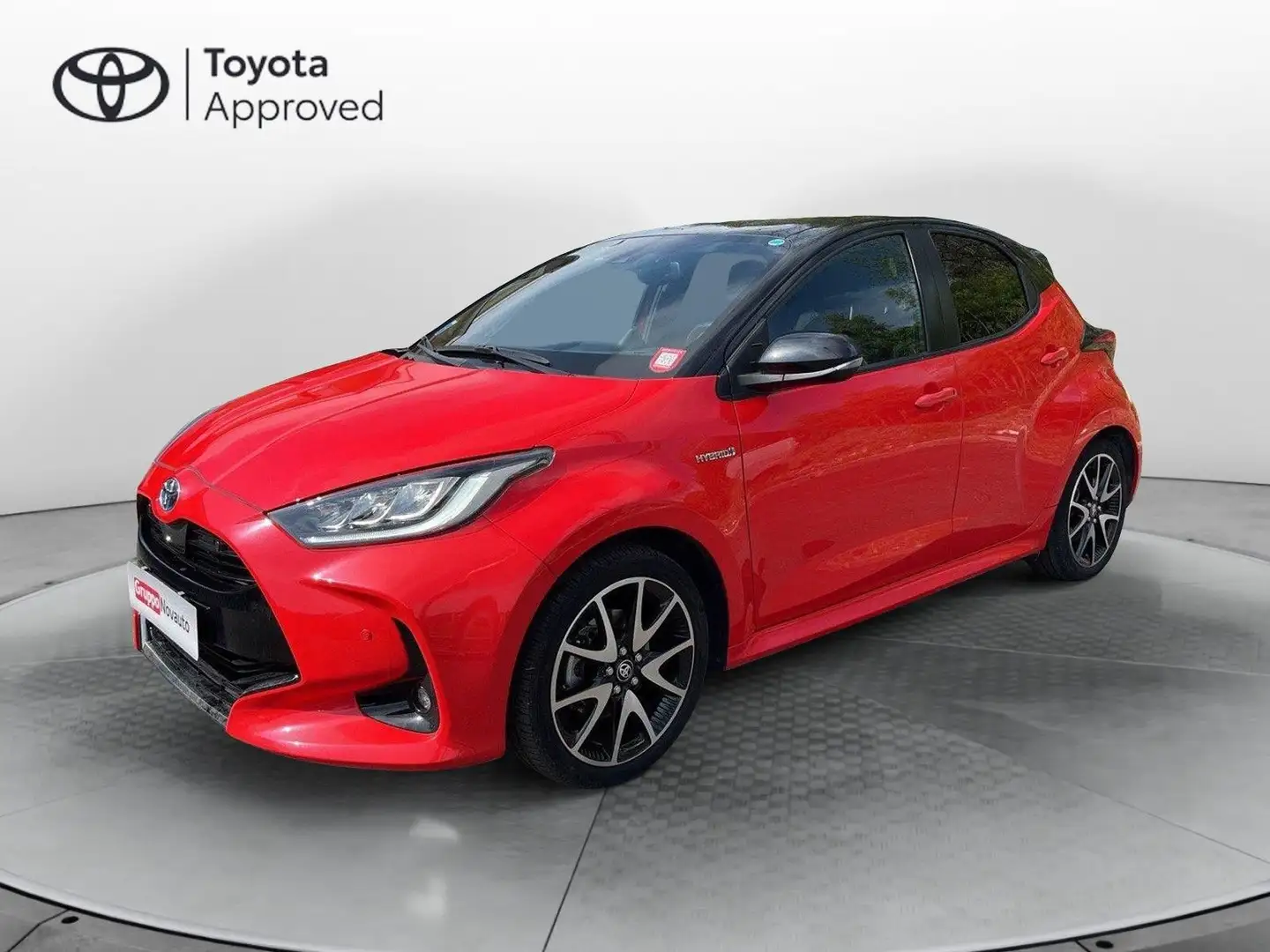 Toyota Yaris 1.5 Hybrid 5 porte Premiere Rouge - 1