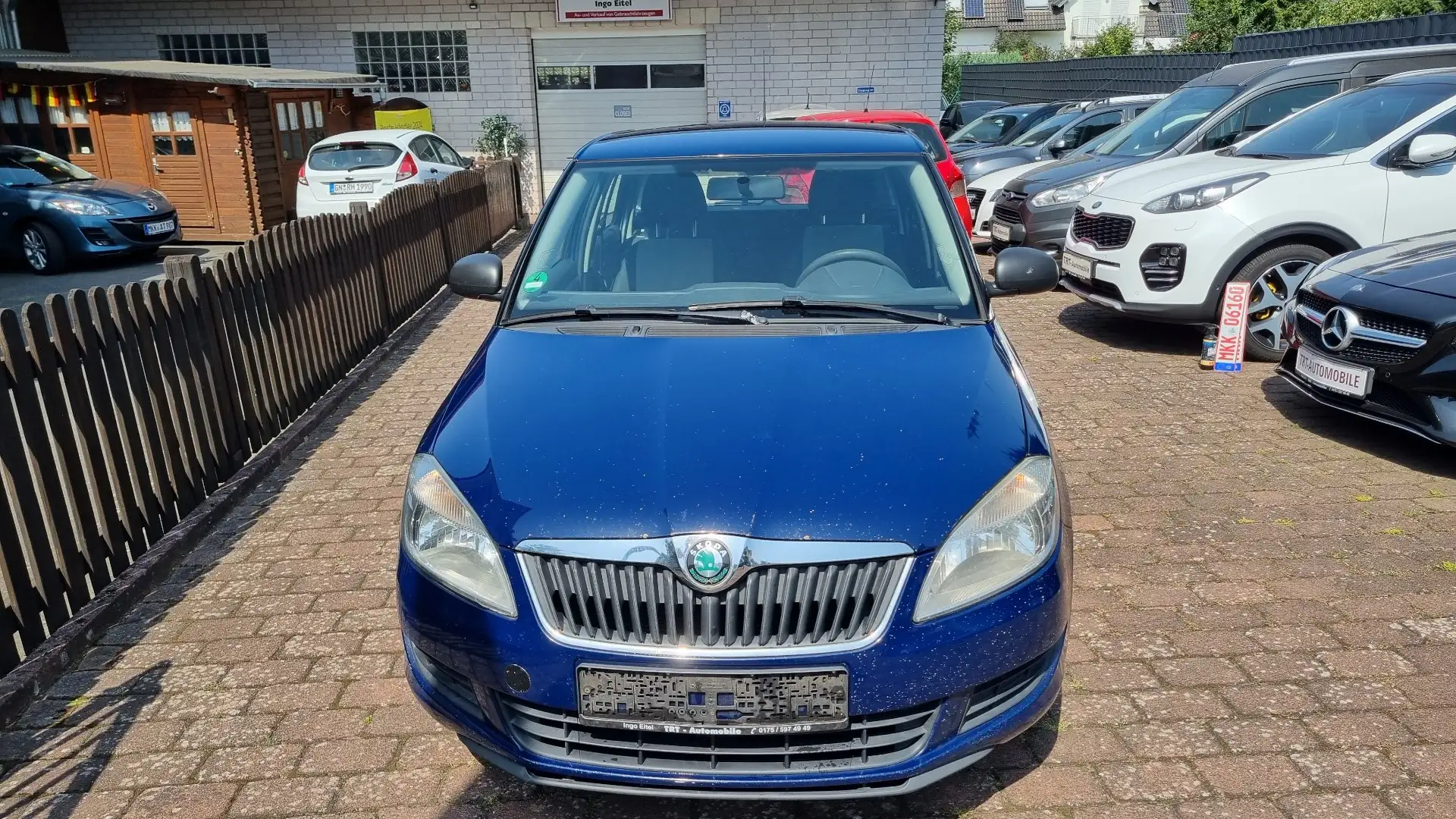 Skoda Fabia Special  Klima Anhängerkupplung Sitzheizung Blau - 2