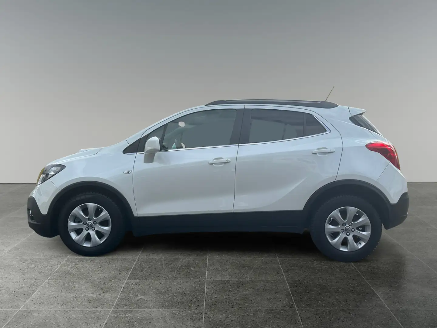 Opel Mokka 1,4 Turbo Ecotec Cosmo   8-fach bereift! Weiß - 2