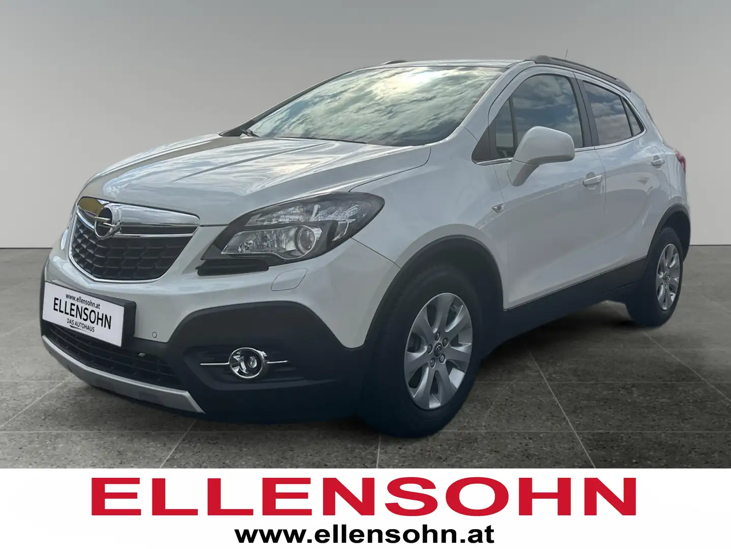 Opel Mokka 1,4 Turbo Ecotec Cosmo   8-fach bereift! Weiß - 1