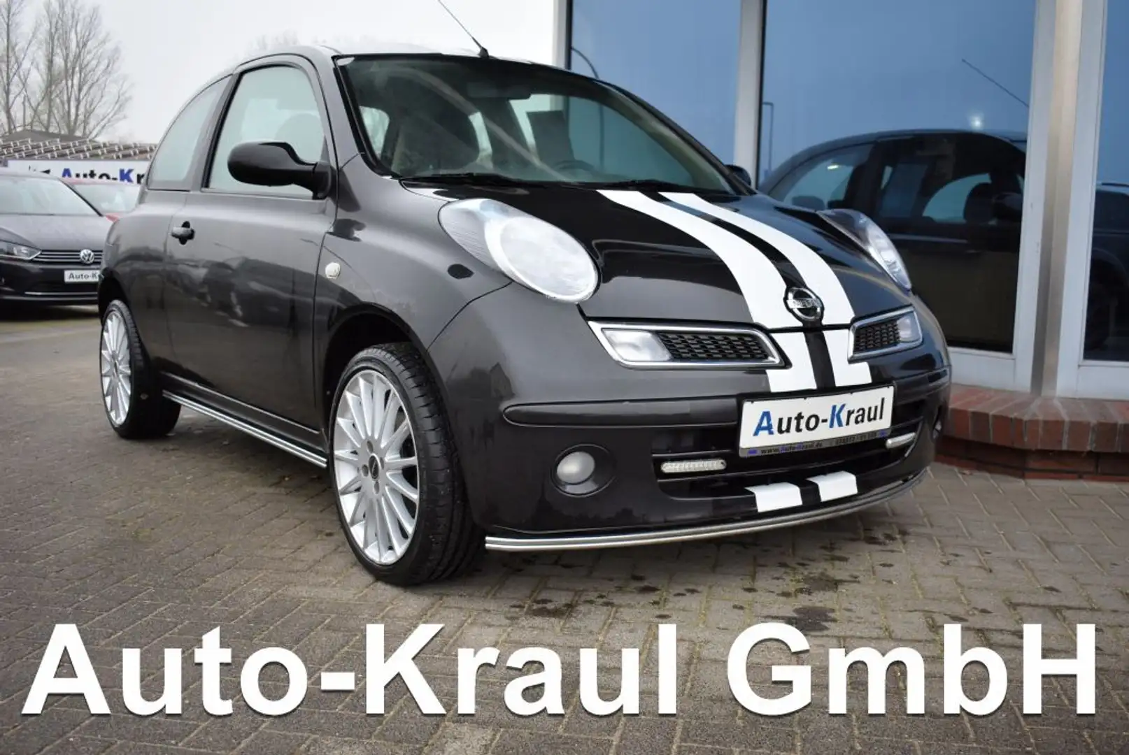Nissan Micra 1.2 more TÜV neu zzgl. 401.-Euro Alu Klima AHK el. Schwarz - 1