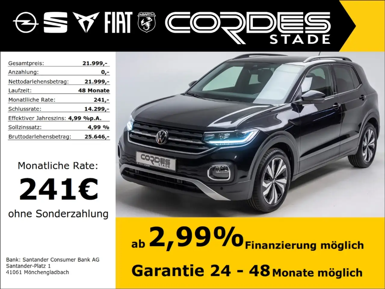 Volkswagen T-Cross Active AHK Automatik PDC Kamera (114)
