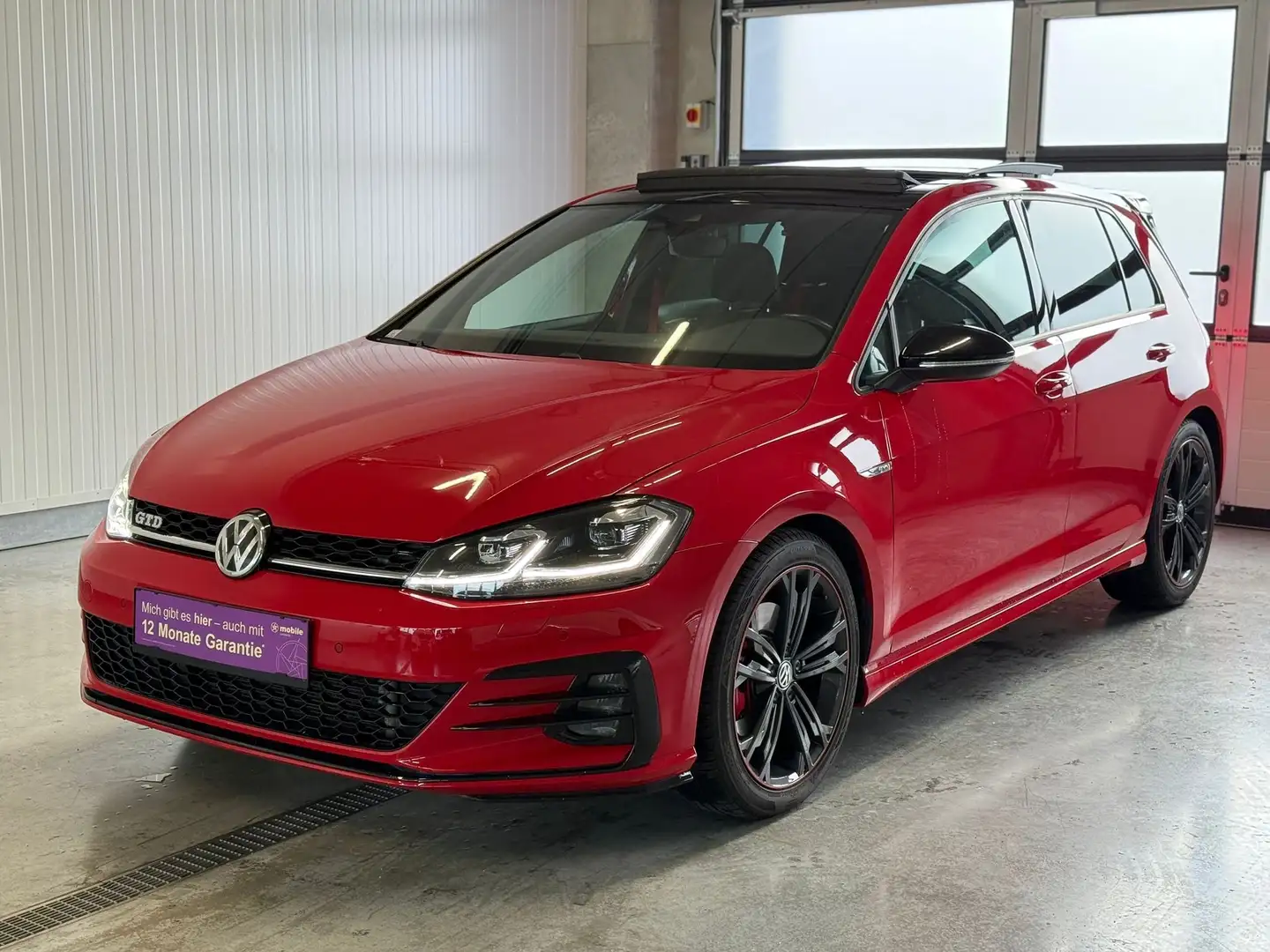 Volkswagen Golf GTD 2.0 TDI DSG GTD/Pano/Virtual/Totw./Carplay Rot - 1