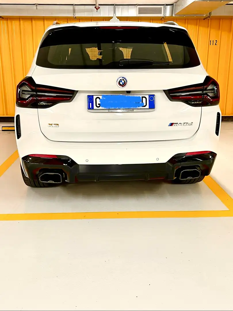 BMW X3 xdrive M40d mhev 48V auto Bianco - 1