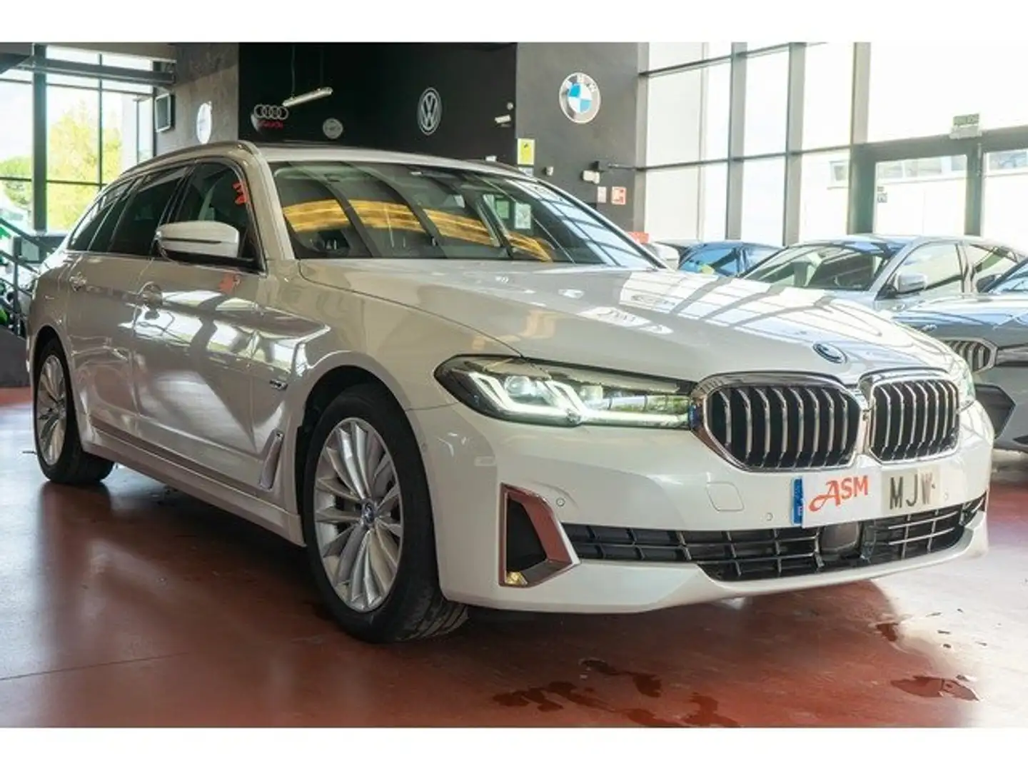 BMW 530 530e Touring Blanco - 2