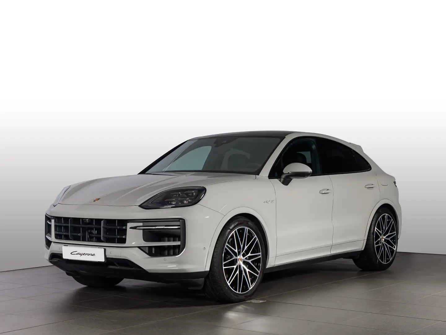 Porsche Cayenne Coupe Hybrid 470CV-PASM-Sed. Ventilati-Matrix Bianco - 1