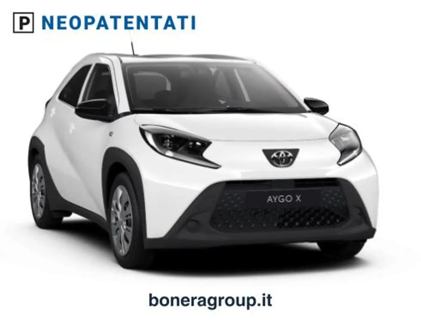 Toyota Aygo X 1.0 Active 72cv Bianco - 1