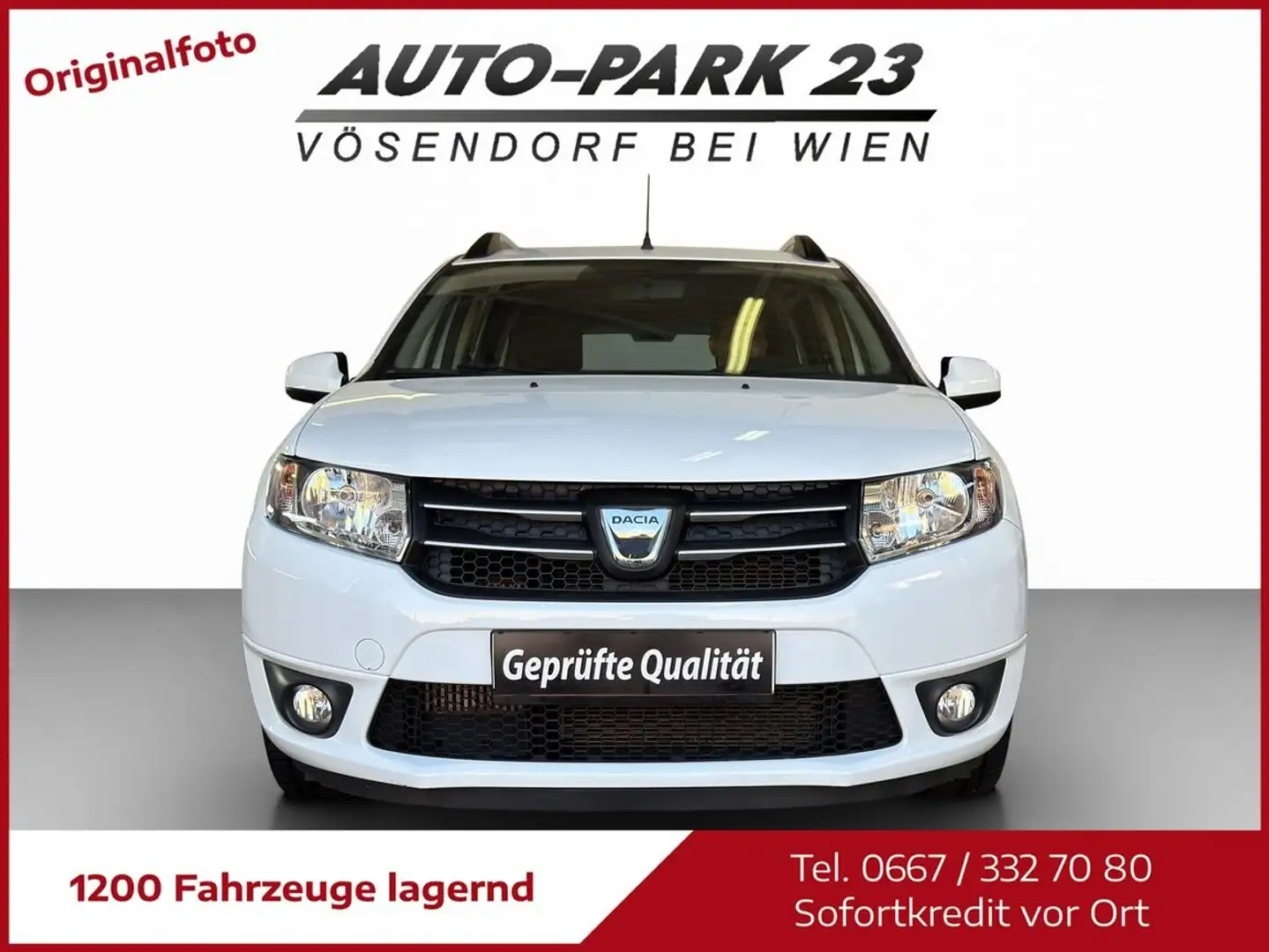 Dacia Logan TCe 90 MCV **AUTOMATIC**NUR 75.000KM*MOD2017 Weiß - 2