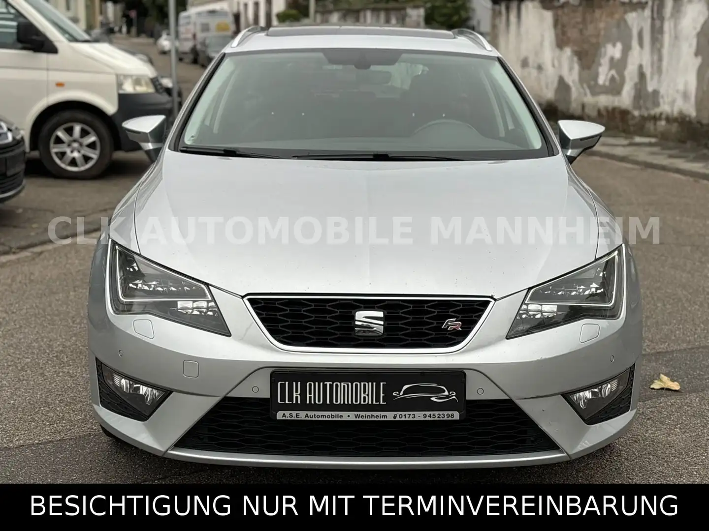 SEAT Leon 2.OTDI FR LEDER/LED/NAVI/PANORAMA/18ZOLL Silber - 2