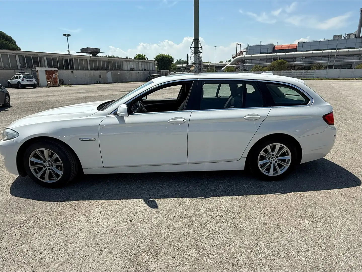BMW 520 Serie 5 F11 Touring 520d Touring Futura Bianco - 1