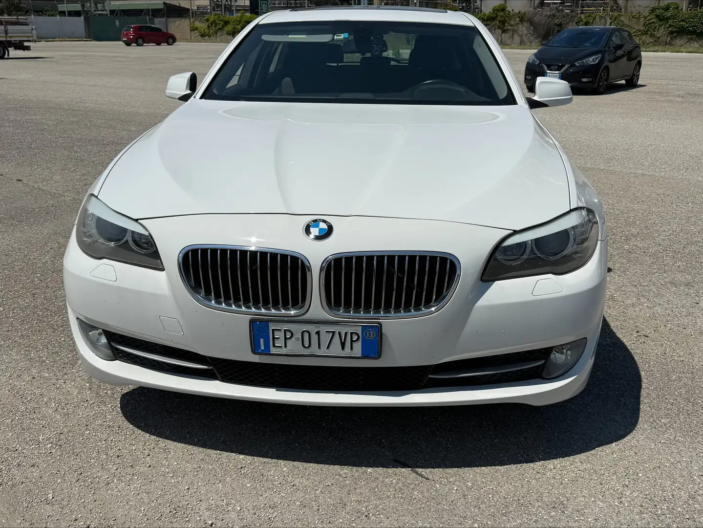 BMW 520 Serie 5 F11 Touring 520d Touring Futura Bianco - 2