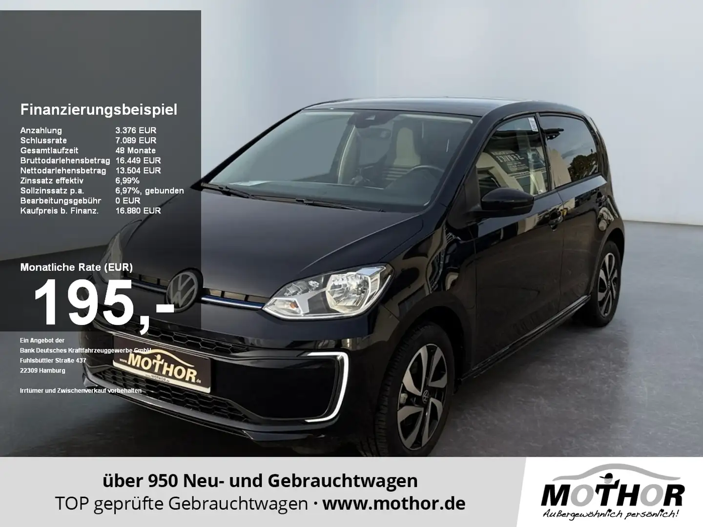 Volkswagen e-up! Max Fronscheibe Beheizbar Schwarz - 1